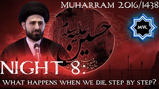 'What Happens When We Die, Step By Step?'  Sayed Mohammed Baqer Qazwini | Night 8 Muharram 2016