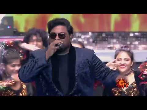Rahul Nambiar, Harika Narayanan & Deepak's Live Performance   Varisu Audio Launch   Sun TV 00 03 15