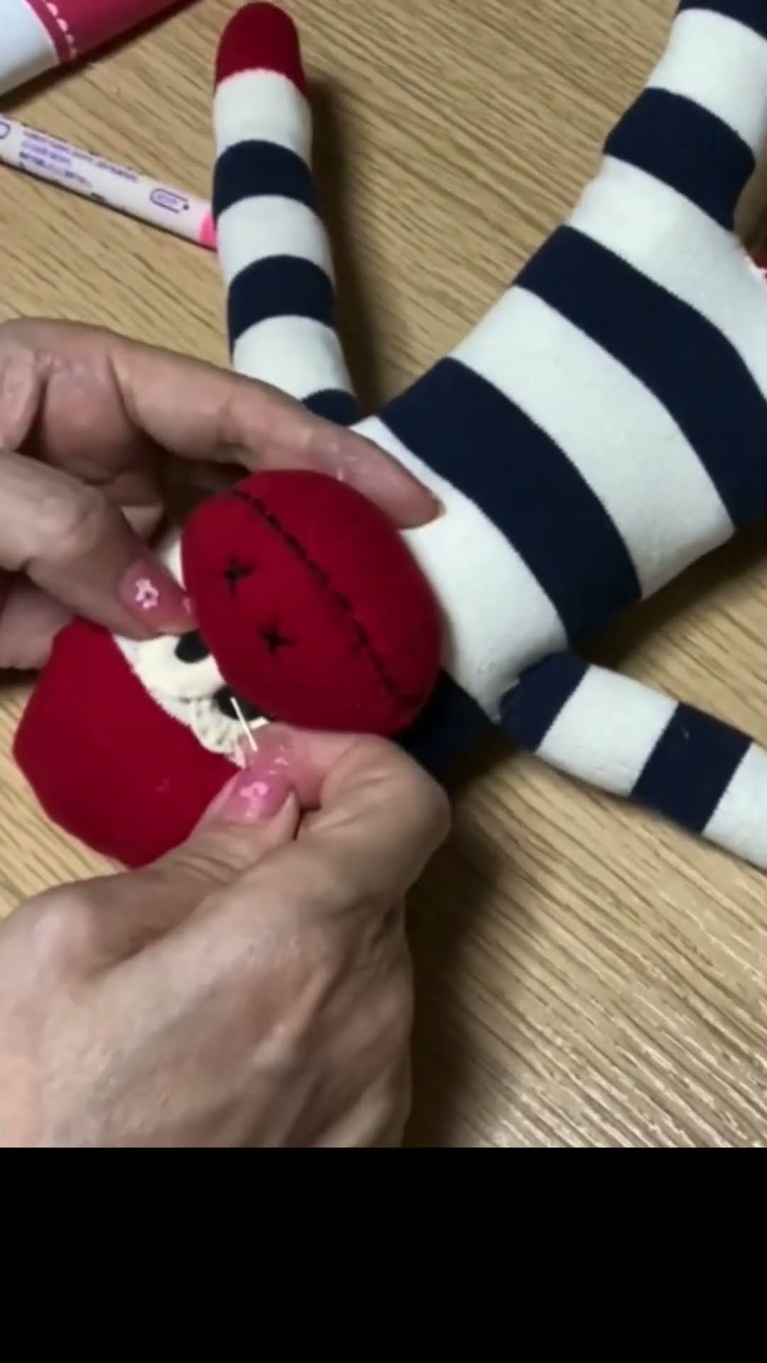 ソックモンキーの作り方 #shorts #ハンドメイド #diy