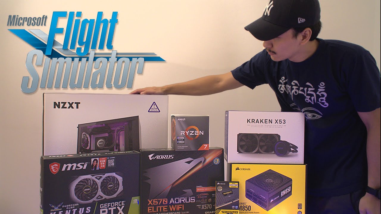 MSFS 2020 PC BUILD RYZEN 7 3700X / RTX 2070 SUPER YouTube