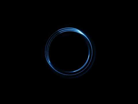 Neon Circle Loading Animation | Futuristic Tech Loop