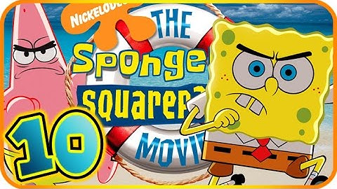 The SpongeBob SquarePants Movie Walkthrough Part 10 (PS2, Gamecube, XBOX) Level 10