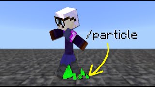 How to make particle trails (Minecraft Bedrock)