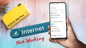 POCO Poco M6 Pro - How to Fix Data Connection Problem, Poco M6 Pro me Internet Speed Fast Kaise Kare