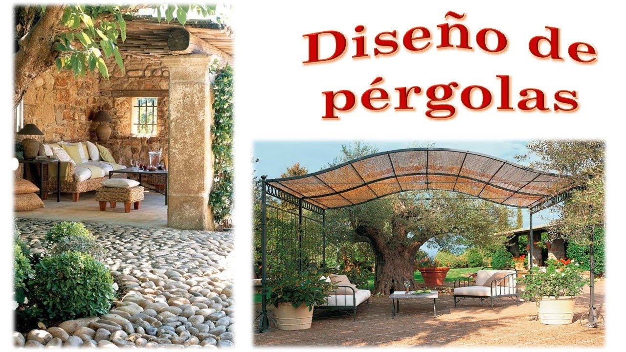Diseño de pergolas - YouTube