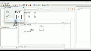 OPEN PLC EDITOR [ STAR- DELTA ] PROGRAMMING