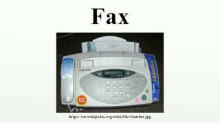 Fax