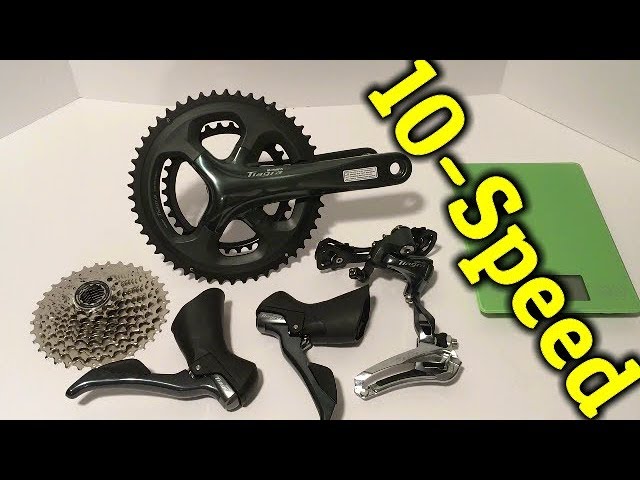 Shimano Tiagra 4700 10 Speed Groupset Close Review and Actual Weights 