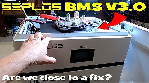 The Seplos BMS V3.0 Balancing Issue. What is the problem here?