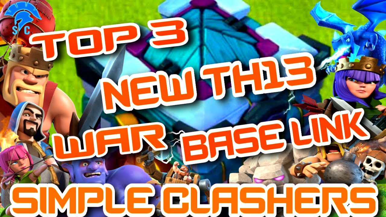 *New Top 3* th13 war base with link & replays 2020 | Best Th 13 war & cwl base 