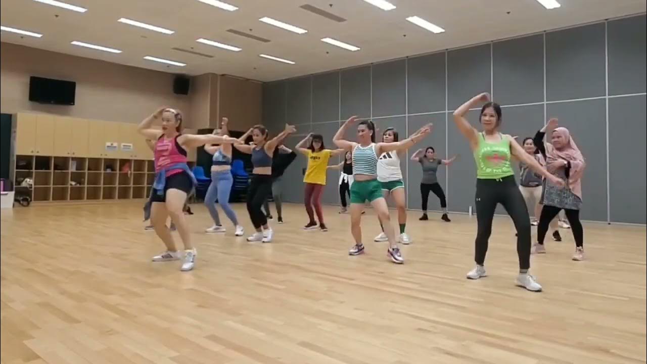 Push The Botton Zumba Class, Easy Dance Steps YouTube