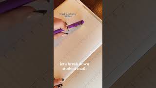 Introducing the perfect planner for student math