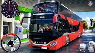 Coach Bus Driver Transporting Cargo Game 3D - Bus Simulator Racing Game Android Gameplay screenshot 2