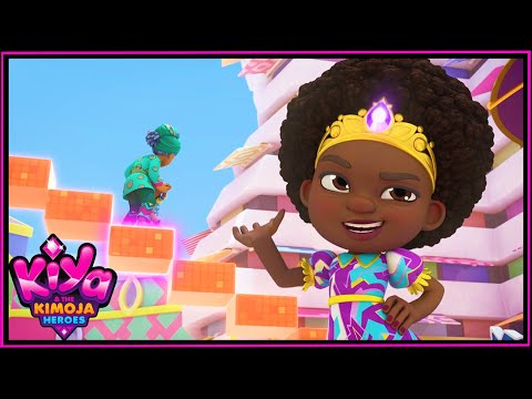 Daddy Jo's Dance Down | Kiya & the Kimoja Heroes | Cartoons For Kids