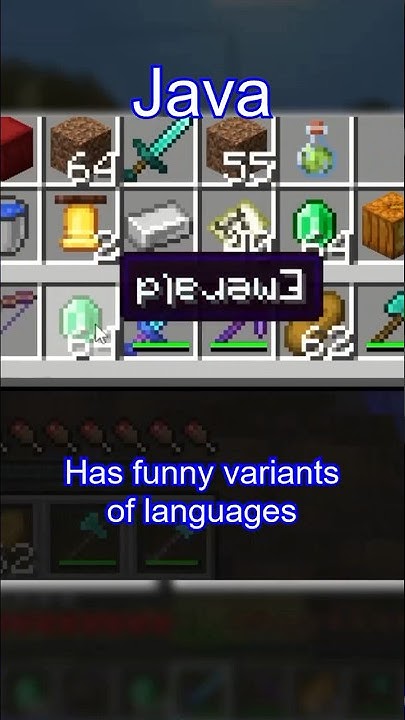 Did you know this difference between Minecraft Java and Minecraft ...