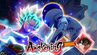 KAIOKEN X10 LIMIT BREAK! NEW Super Saiyan Blue Goku TRANSFORMATION! Jump Force Gameplay (Open Beta)