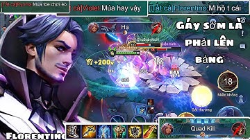 Múa Florentino Hơn 6k Trận + Build đồ này thì mới tập  chơi Flo cũng hủy diệt Team bạn