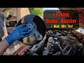 How to Replace a Brake Booster | Fix High Idle &amp; Vacuum Leak on my OBS F-150