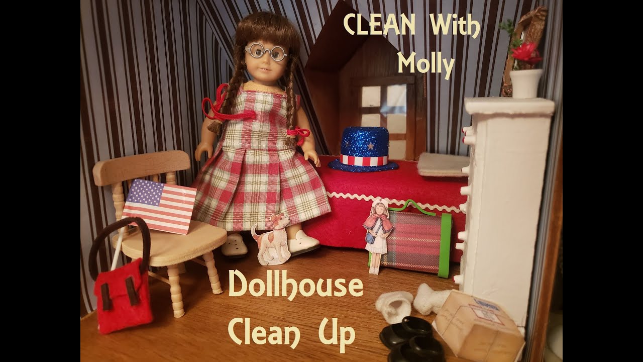 CLEAN with Molly Dollhouse Clean Up YouTube