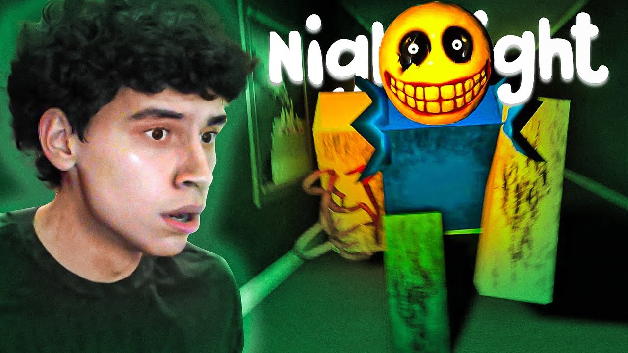 Jugué el juego más aterrado de ROBLOX! |Nightlihg