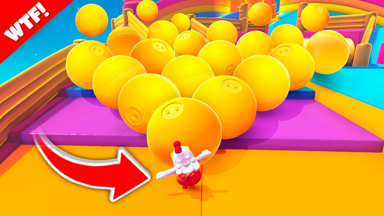 THE MOST UNLUCKY PLAYER IN GAME.. 😂😂 - Fall Guys WTF Moments 