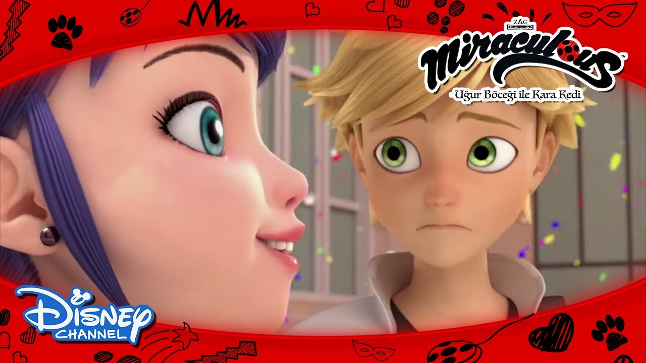 Mucize: Uğur Böceği ile Kara Kedi | Adrien'dan Marinette'e Büyük Ders! | Disney Channel TR