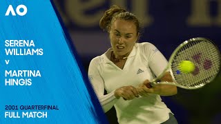 Serena Williams V Martina Hingis Full Match Australian Open 2001 Quarterfinal
