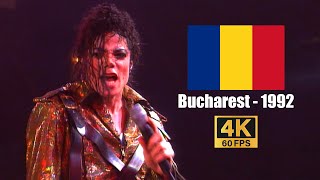 Michael Jackson | Workin&#39; Day and Night - Live in Bucharest October 1st, 1992 (4K60FPS)