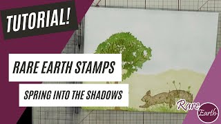 Stamping Tutorial | New Rare Earth Spring Into the Shadows