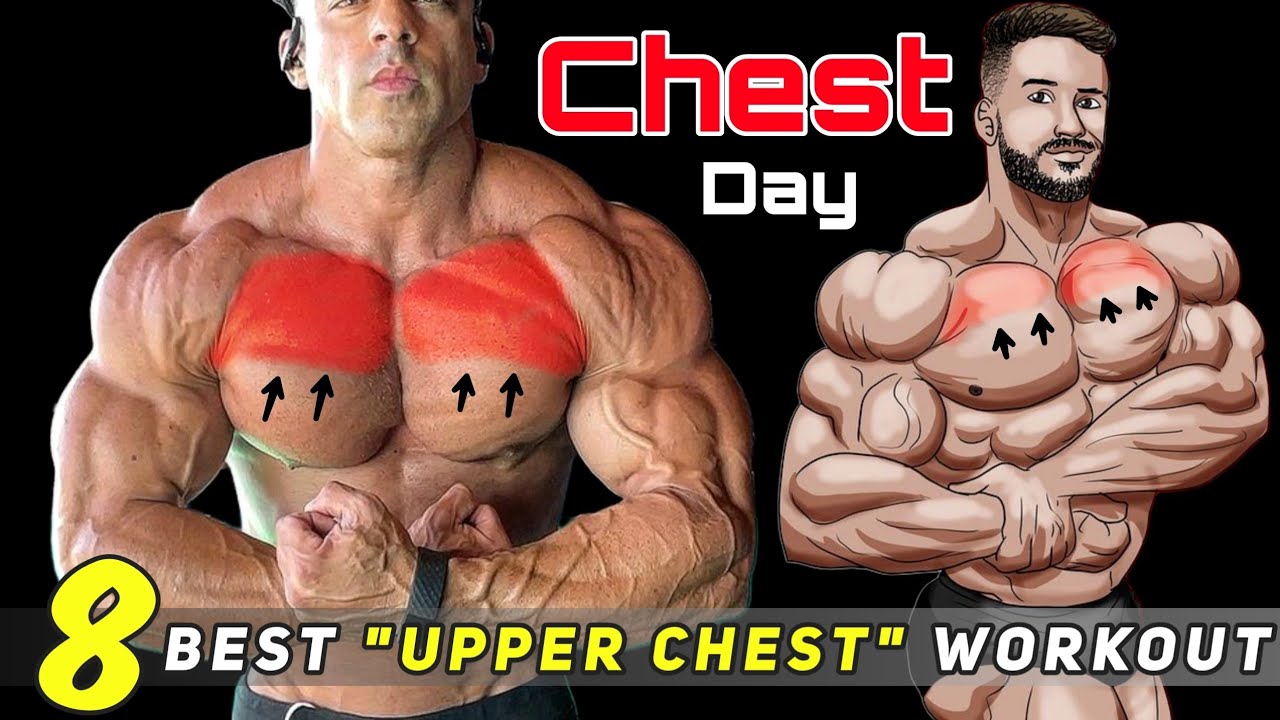 Do This Upper Chest Exercises - 8 Best Chest Workout - YouTube