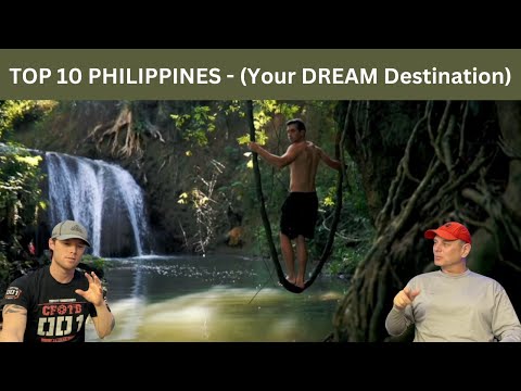 Two Foreigners REACT to TOP 10 PHILIPPINES Your DREAM Destination