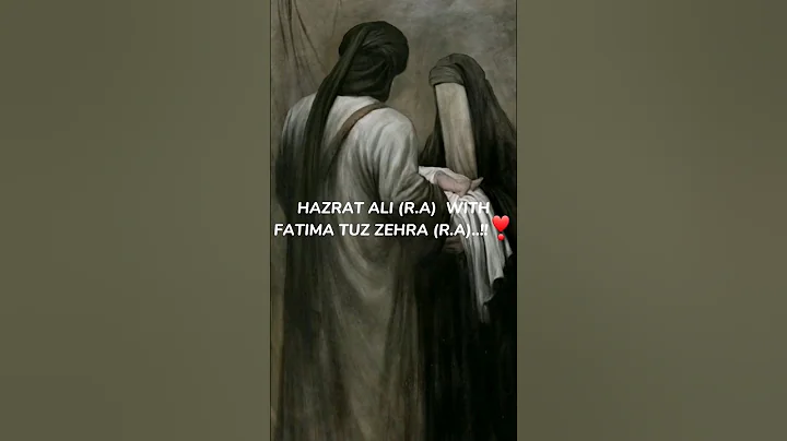 before Hazrat Ali (r.a) With Fatima Tuz Zehra (r.a) || After..!!💔🥺😭 | #islam #shorts