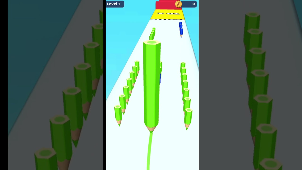 Color Pencil Run Game 