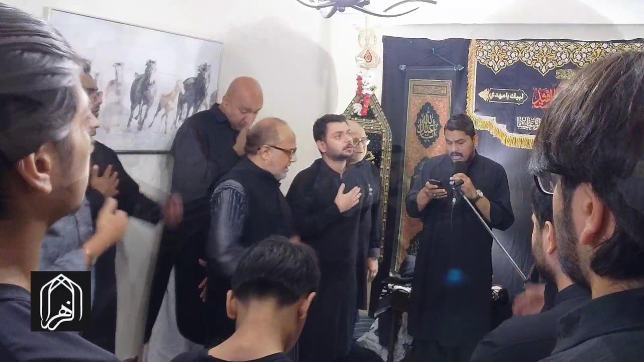 Live Marsiya | Annual Majlis e Marsiya | Marsiya Teht ul Lafz : **Janab Syed Javaid Hasan**