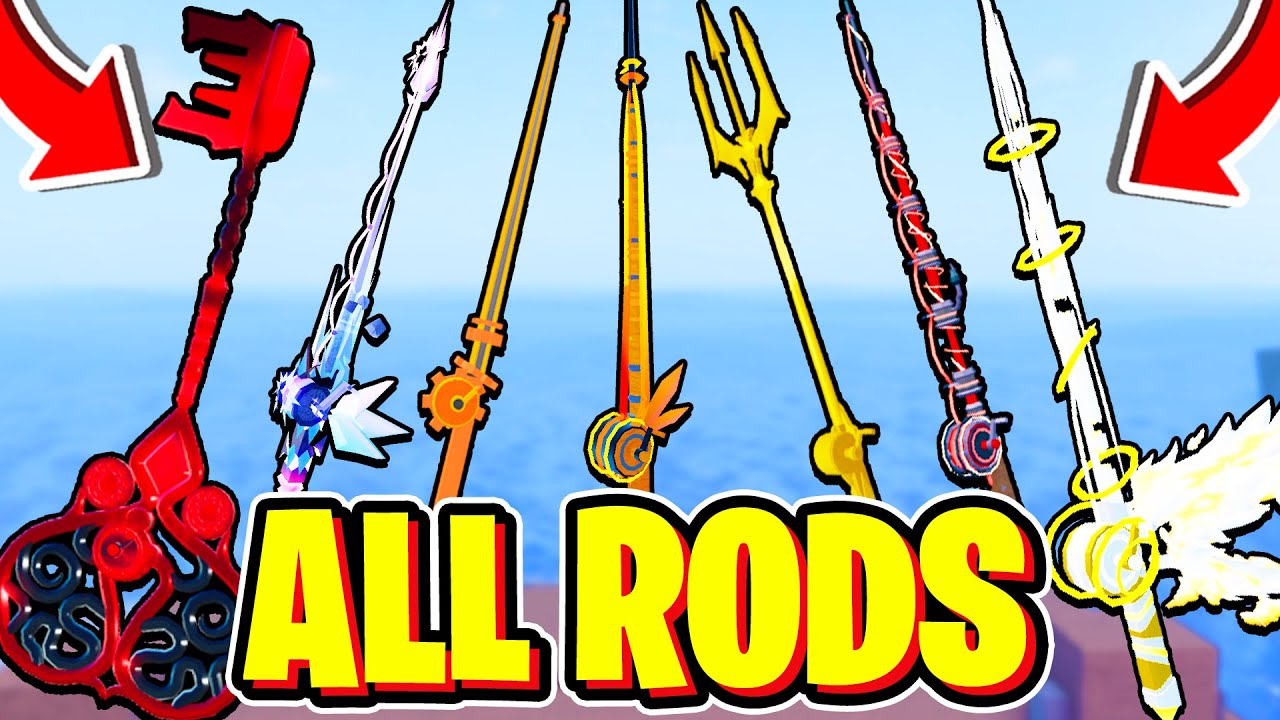 How To GET ALL RODS In Fisch! Roblox - YouTube