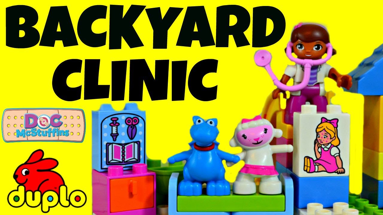 Doc McStuffins LEGO DUPLO 10606 Backyard Clinic with Stuffy