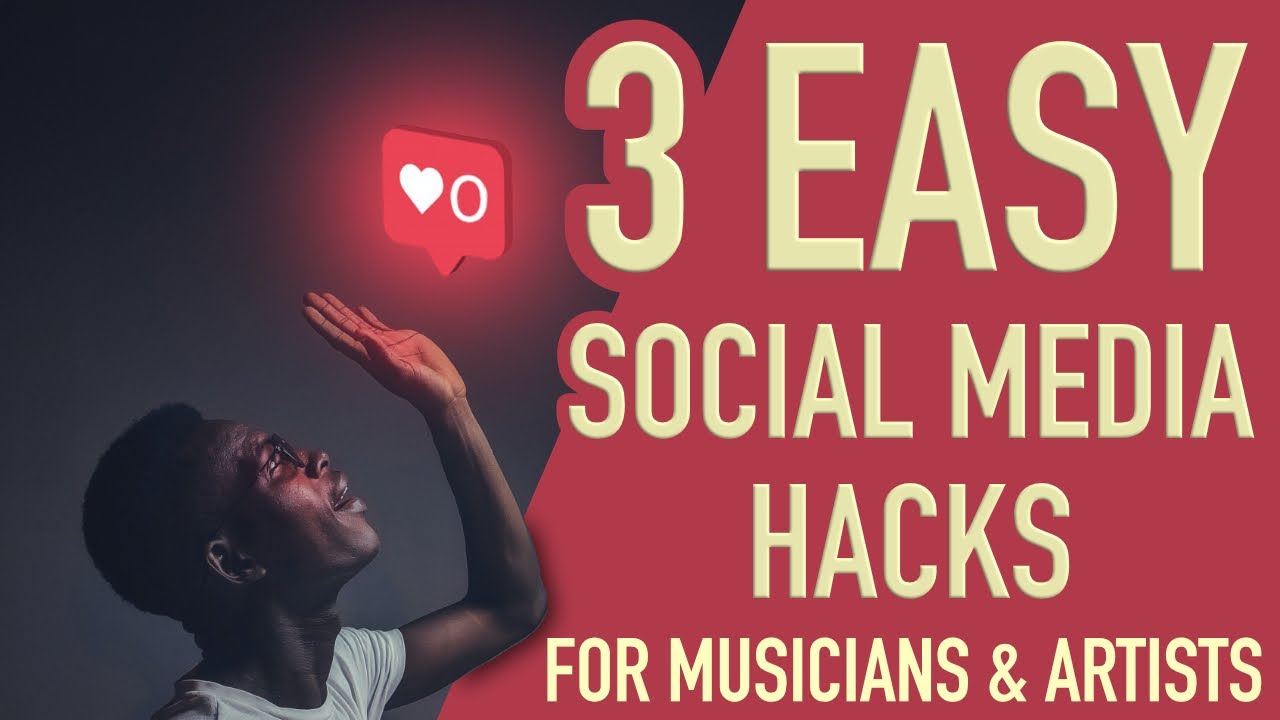 3 easy social media hacks for musicians and artists