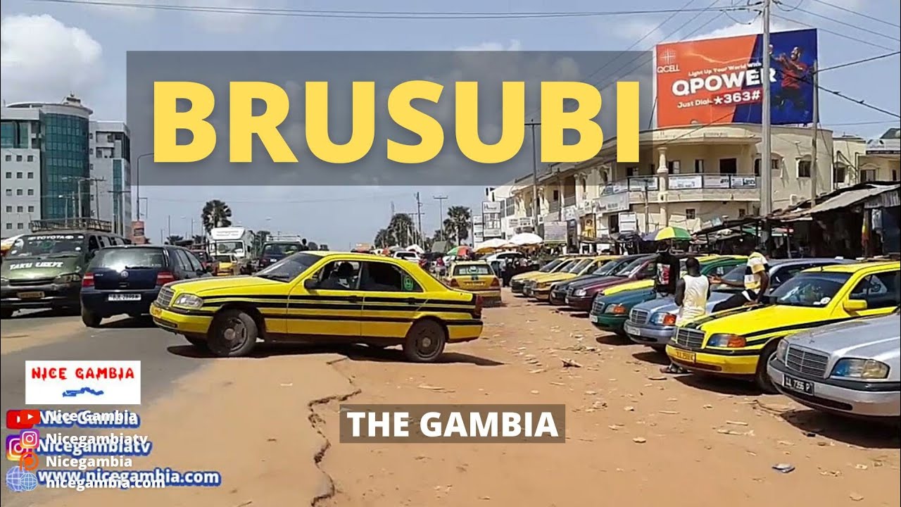 Walk around Brusubi The Gambia YouTube