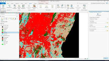 How to do Categorical change detection in ArcGis Pro