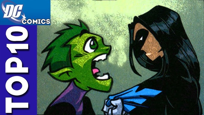 Top 10 Beast Boy And Raven Moments From Teen Titans 1 Youtube
