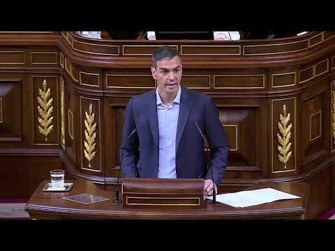 Sánchez addresses Congress and reaffirms that there will be no room for impunity for the corrupt