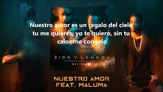 Nuestro Amor - Zion Lennox Feat Maluma Karaoke Instrumental Flp