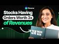 3 Defence stocks with biggest order book and highest margins?