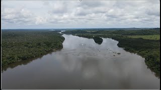 QUATRO DIAS ACAMPADOS NO RIO TELES PIRES | FLORESTA AMAZONICA E RIO VISTO DO ALTO | ESTRADA NA MATA