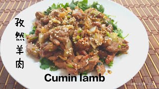 Cumin Lamb Stir Fry| North China Typical Dish | 孜然羊肉 