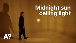 Hand-blown glass ceiling light by Henri Timperi – Stories from Aalto Creatives