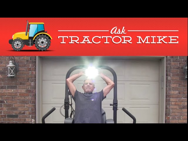 LED Tractor LIght Bar - Mounts to Your ROPS- Ask Tractor Mike