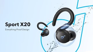 Sport X20: The Ultimate Everything-Proof Workout Earbuds!