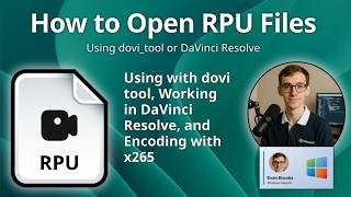 How to Open RPU Files (Dolby Vision Reference Processing Unit)