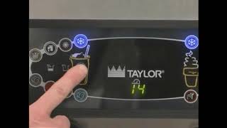 Taylor C602 Syrup Calibration
